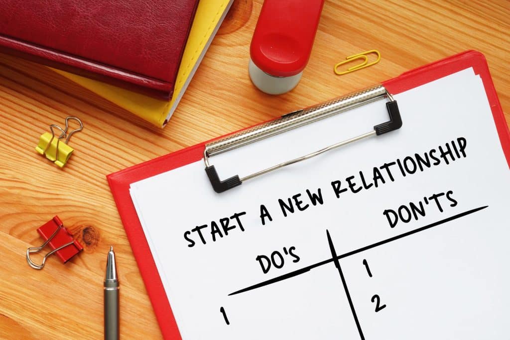 8 Do's And Don’ts When Starting A New Relationship