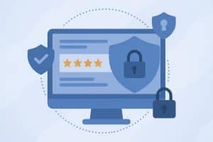 Dashboard displaying business reviews and ratings for online reputation management and monitoring