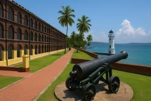 Port Blair historical landmarks and heritage sites in the Andaman Islands tour itinerary