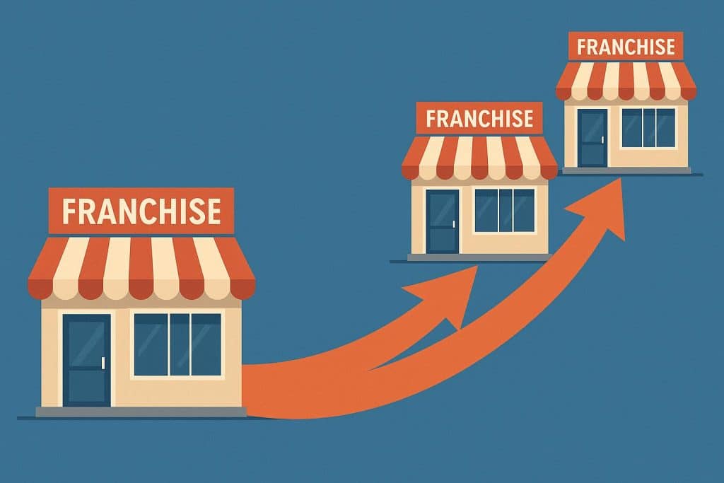 Successful franchise owner expanding business locations into a multi-unit enterprise.