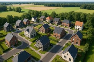 Modern residential buildings of Amberwood at Holland, showcasing diversified prime property assets