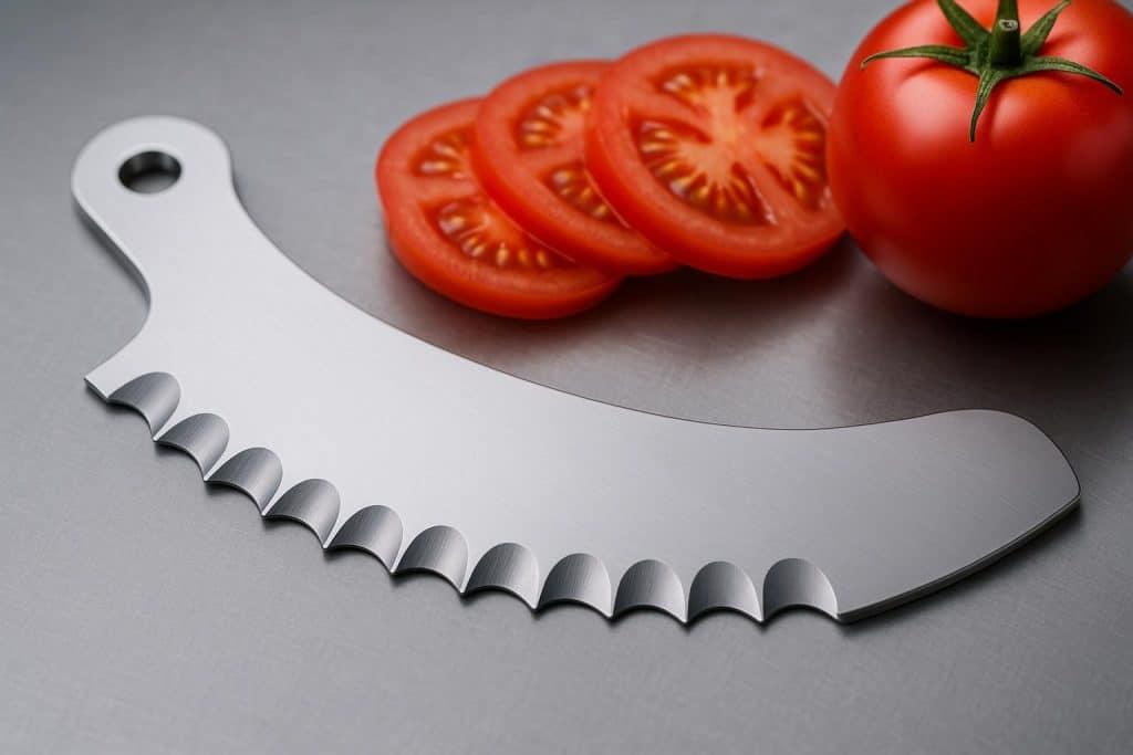 How Electropolishing Leaves Food Processing Blades Safer & More Corrosion-Resistant Shiny, electropolished stainless steel blades used in food processing for safety and durability
