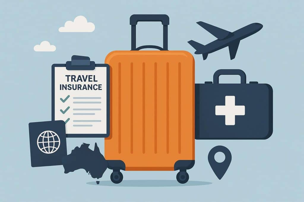 Frequent Traveller? From Baggage Loss to Medical Emergencies, How Annual Domestic Travel Cover Works Luggage and travel insurance concept illustrating protection from baggage loss and medical emergencies